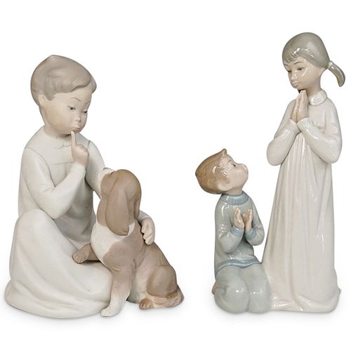 (2PC) LLADRO FIGURAL