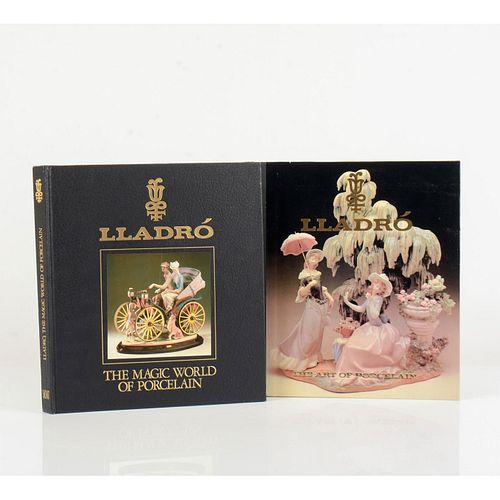 2PC LLADRO HARDCOVER
