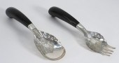 2PC MALAYSIAN STERLING SILVER