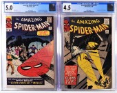 2PC MARVEL COMICS AMAZING SPID