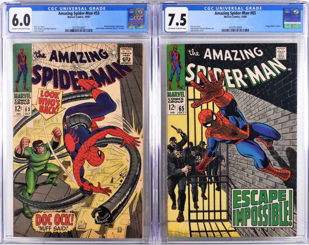 2PC MARVEL COMICS AMAZING