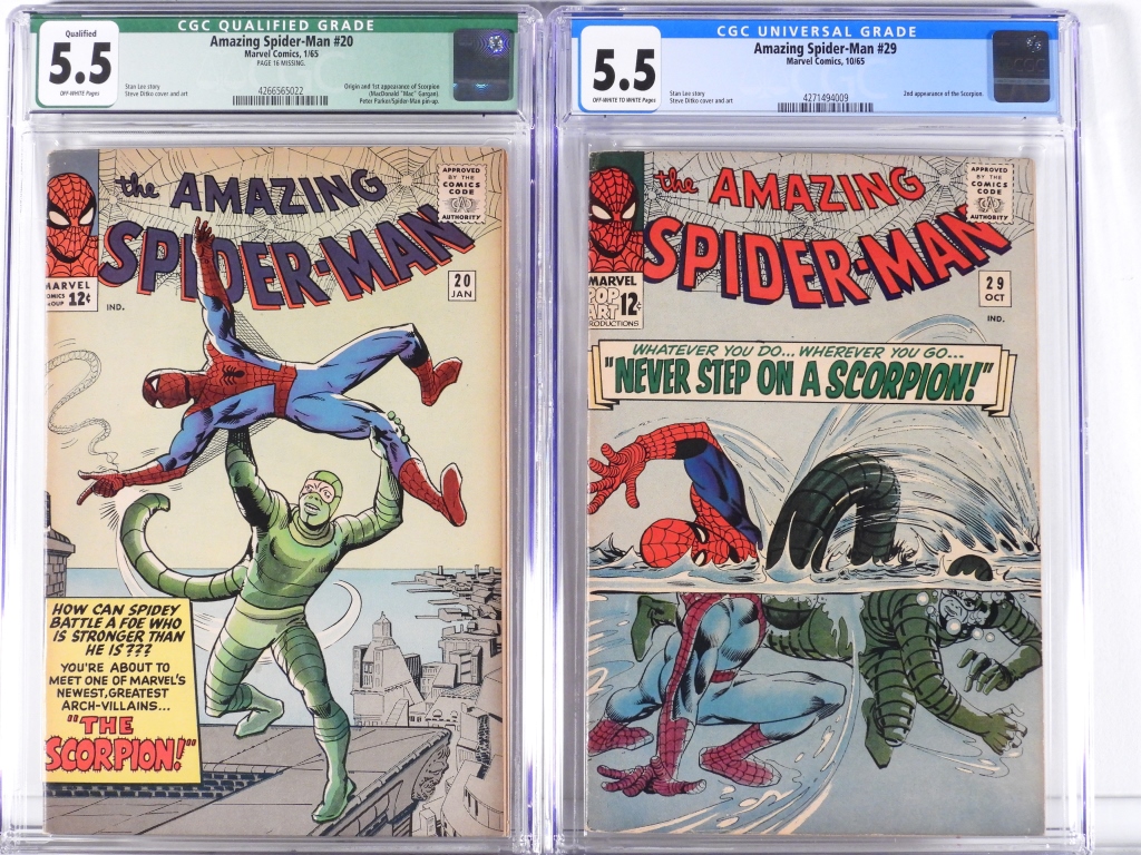 2PC MARVEL COMICS AMAZING