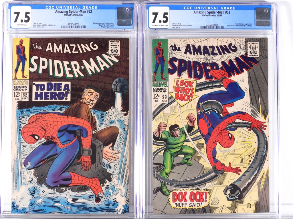 2PC MARVEL COMICS AMAZING