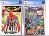 2PC MARVEL COMICS AMAZING SPID