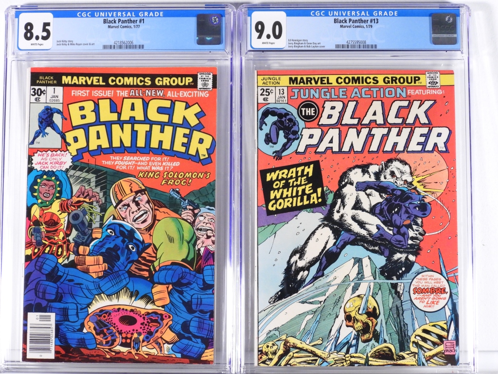 2PC MARVEL COMICS BLACK PANTHER