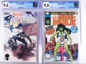 2PC MARVEL COMICS BRONZE MODER