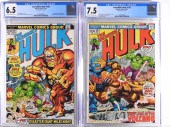 2PC MARVEL COMICS INCREDIBLE H