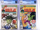 2PC MARVEL COMICS INCREDIBLE H