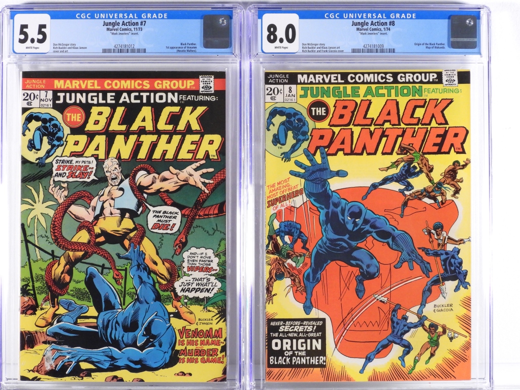 2PC MARVEL COMICS JUNGLE ACTION