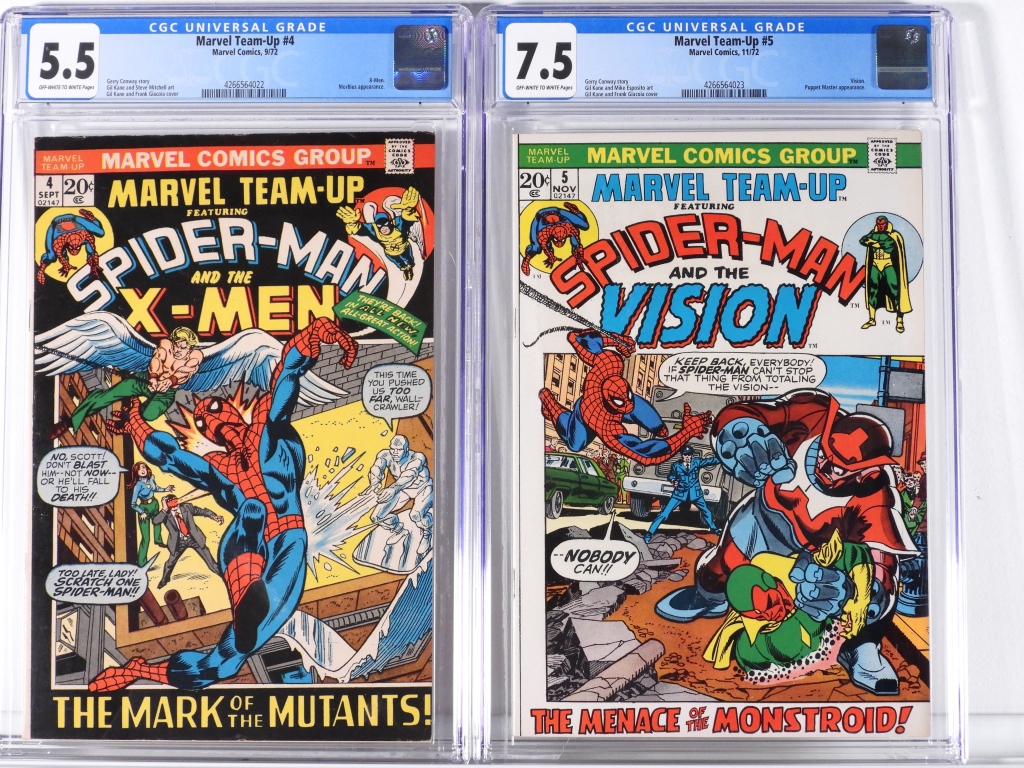 2PC MARVEL COMICS MARVEL TEAM-UP #4