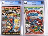 2PC MARVEL COMICS MARVEL TEAM-