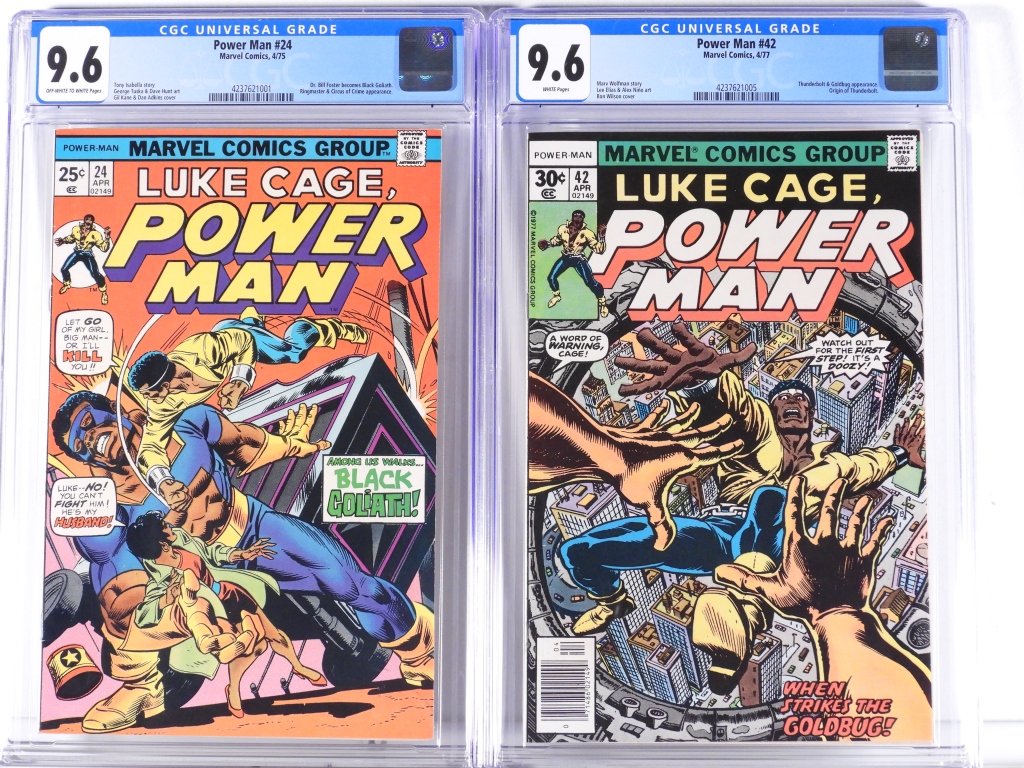 2PC MARVEL COMICS POWER MAN #24 #42
