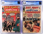2PC MARVEL COMICS SGT. FURY #2