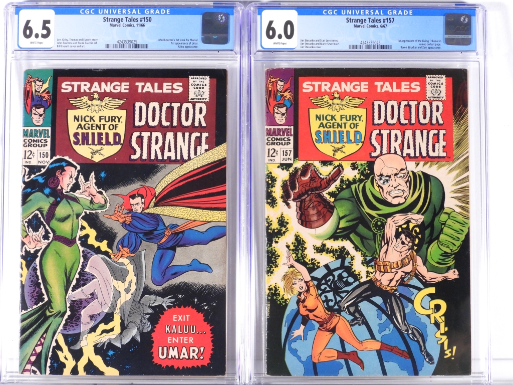 2PC MARVEL COMICS STRANGE TALES