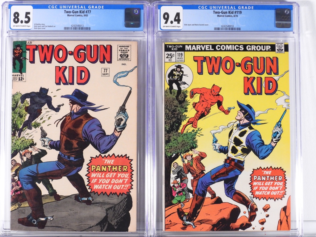 2PC MARVEL COMICS TWO-GUN KID #77