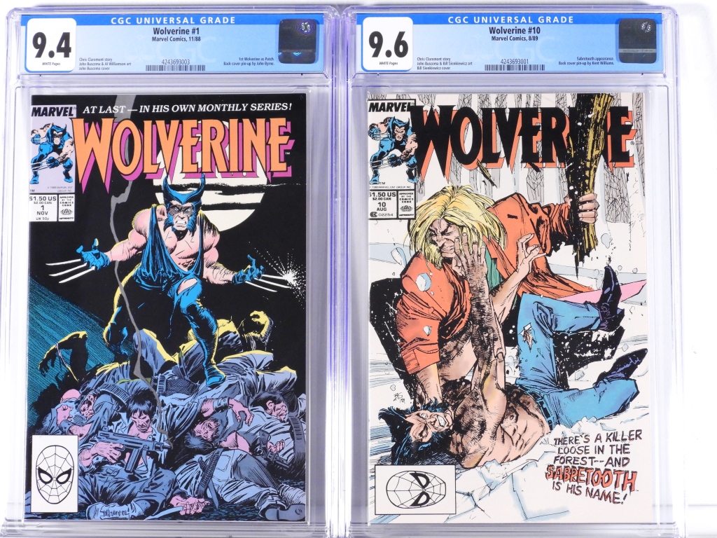 2PC MARVEL COMICS WOLVERINE #1