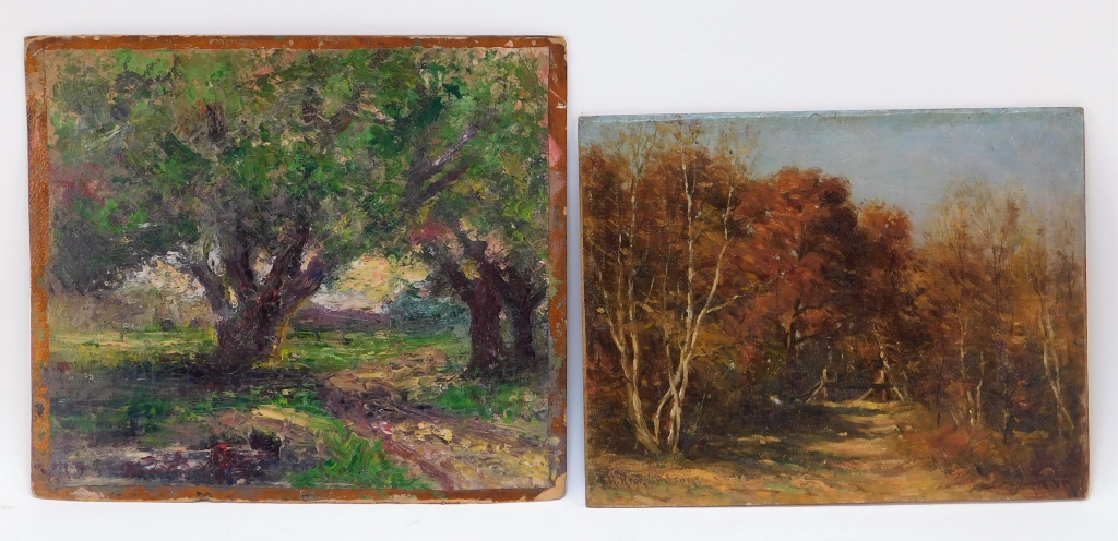 2PC MASSACHUSETTS IMPRESSIONIST