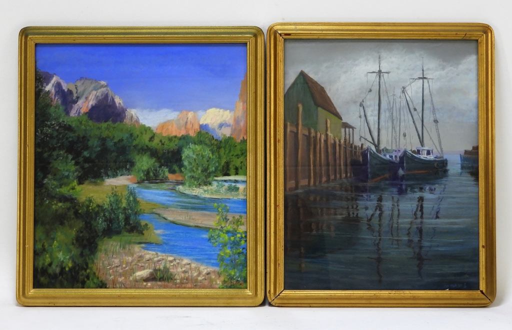 2PC MICHAEL DAVIS LANDSCAPE AND