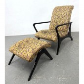 2pc Mid Century Modern Lounge