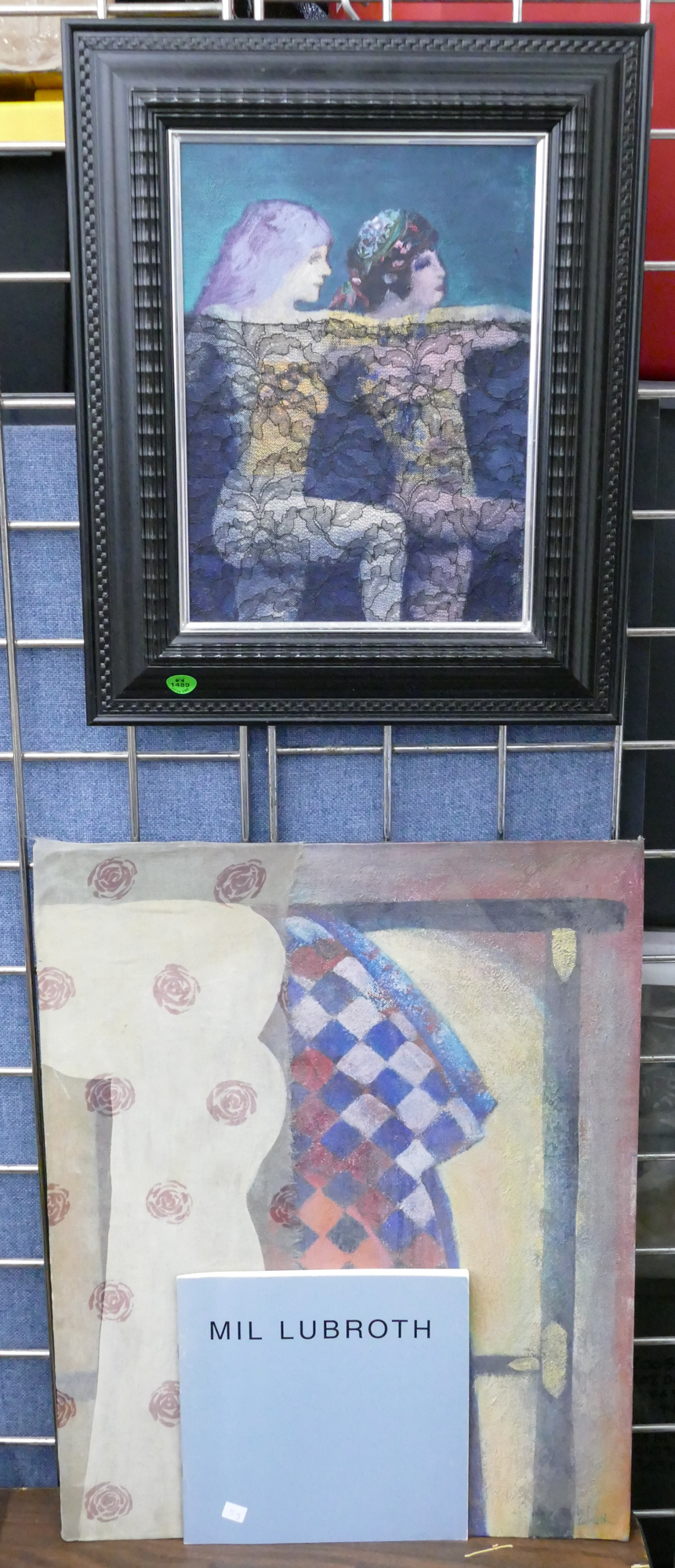 2pc Mil Lubroth (20th Cent.
