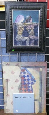 2pc Mil Lubroth (20th Cent. Am
