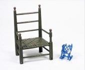 2PC MINIATURE LADDERBACK & GLA