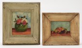 2PC MINIATURE NAIVE STILL LIFE
