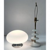 2pc Modernist Table Lamps. One