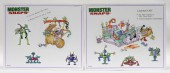 2PC MONSTER SNAPS LABORATORY T