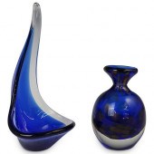 (2PC) MURANO GLASS COLLECTIOND