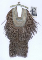 2pc Old Japanese Straw Mino Ra