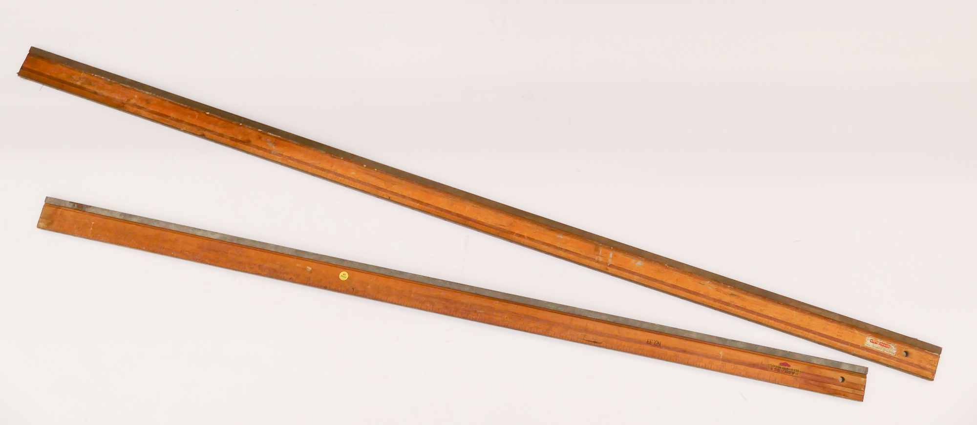 2pc Old Long Straight Edge