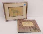 2pc Original Framed Bernard Ga