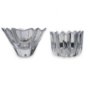 (2PC) ORREFORS CRYSTAL BOWLSDE