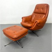 2pc OVERMAN Lounge Chair Recli
