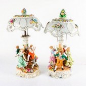 2PC PAIR OF DRESDEN VON SCHIER