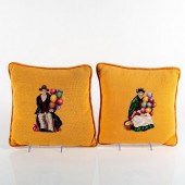 2PC PILLOWS, ROYAL DOULTON BAL