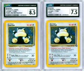 2PC POKEMON JUNGLE SNORLAX HOL