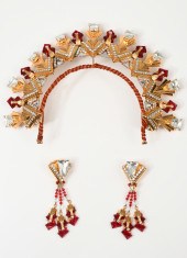 2PC. RARE KEN MORISSON TIARA A