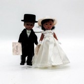 2PC RARE VINTAGE MADAME ALEXAN