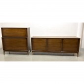 2pc RED LION Bedroom Set. Tall