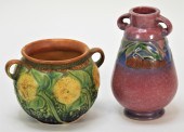 2PC ROSEVILLE SUNFLOWER BANEDA