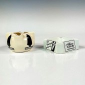 2PC ROYAL DOULTON ADVERTISING