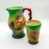 2PC ROYAL DOULTON AUSTRALIAN W