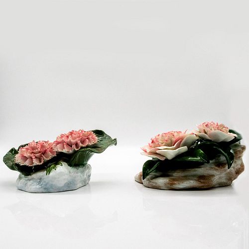 2PC ROYAL DOULTON CAMELLIA AND