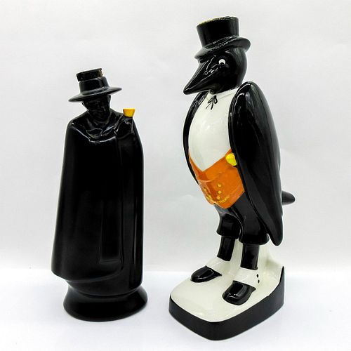 2PC ROYAL DOULTON DECANTERS,