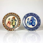 2PC ROYAL DOULTON DECORATIVE R