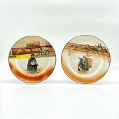 2PC ROYAL DOULTON DICKENS WARE