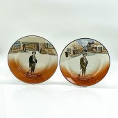 2PC ROYAL DOULTON DICKENS WARE