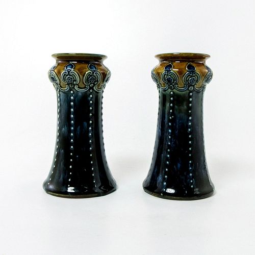 2PC ROYAL DOULTON LAMBETH STONEWARE